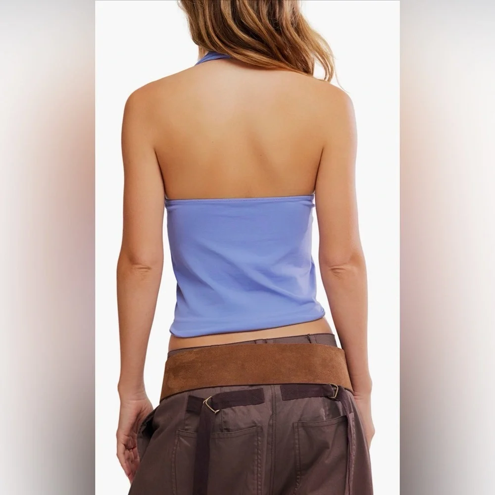 Free People Intimately Round Two‎ Halter NWOT peri_5